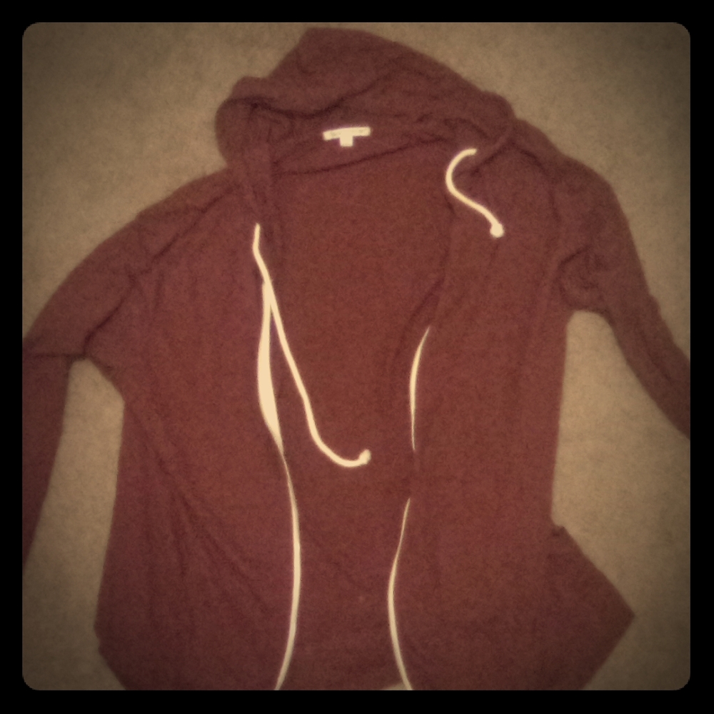 Threads 4 Thought XL Maroon Zip Up Hood